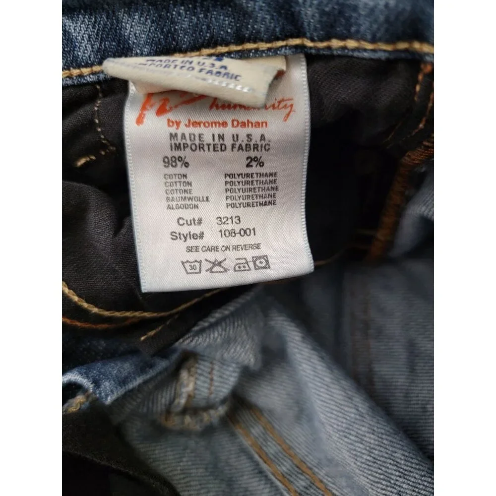 Citizens Of Humanity COH Ric Rac #108 Stretch Low Waist Bootcut Blue Jeans Sz 28 - Picture 12 of 13